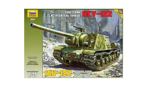 ISU-122 Soviet self-propelled gun
