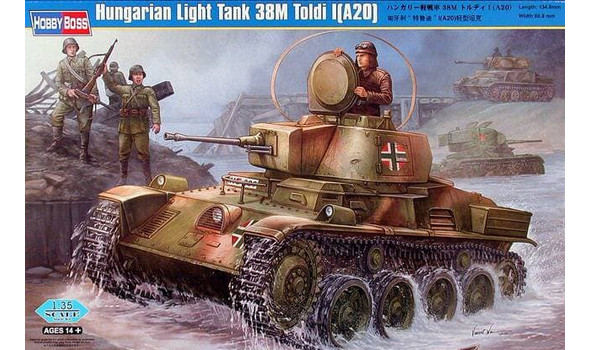 Легкий танк Hungarian Light Tank 38M Toldi I (A20)