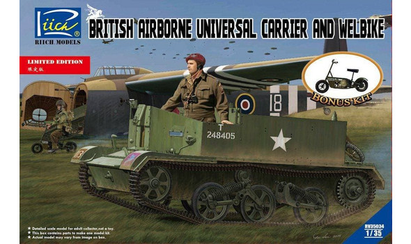 British Airborne Universal Carrier (MK.III) and Welbike