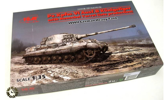 WWII German Heavy Tank Pz.Kpfw.VI Ausf. B Königstiger