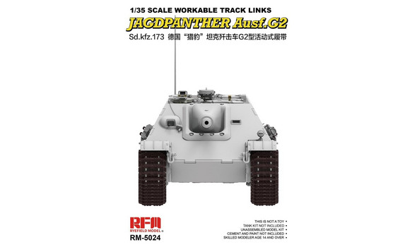 Workable Track Links for Jagdpanther
