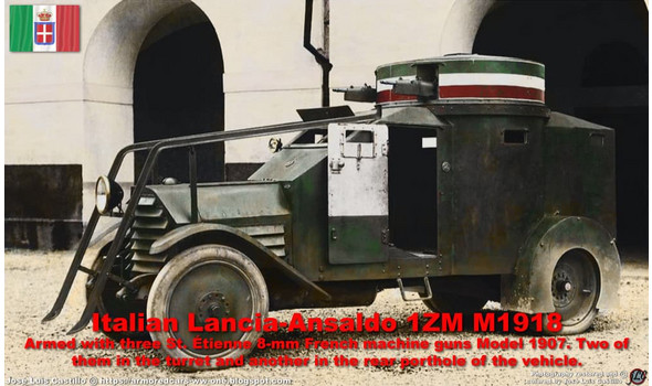 Italian Armoured Car 1ZM