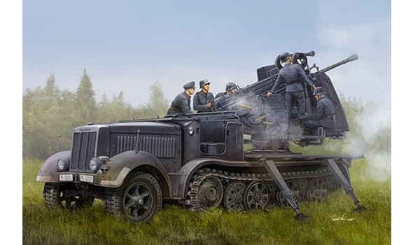 German 5cm FLAK 41auf Selbstfahrlafette (Sd.Kfz.7/2)