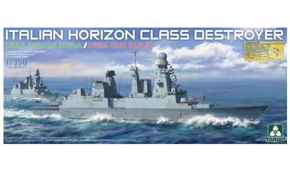 Italian Horizon Class Destroyer D553 Andrea Doria / D554 Caio Duilio