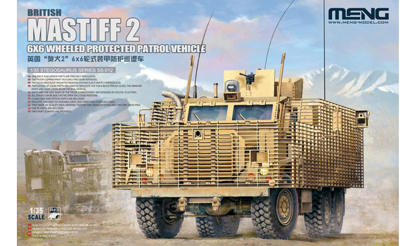 British Mastiff 2 6x6 Wheeled Protected Patrol Vehicle