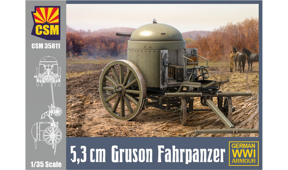 5,7cm Gruson Fahrpanzer