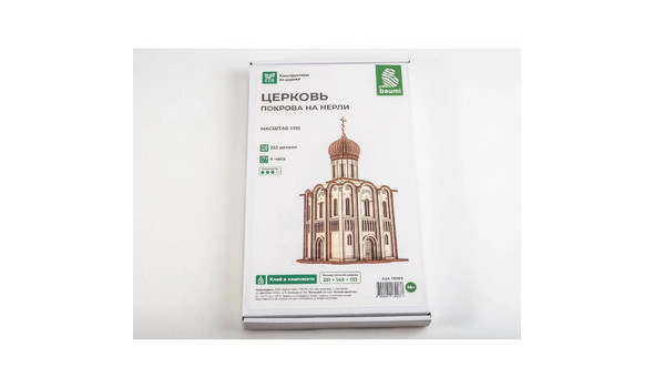 Церковь Покрова на Нерли (конструктор из дерева)