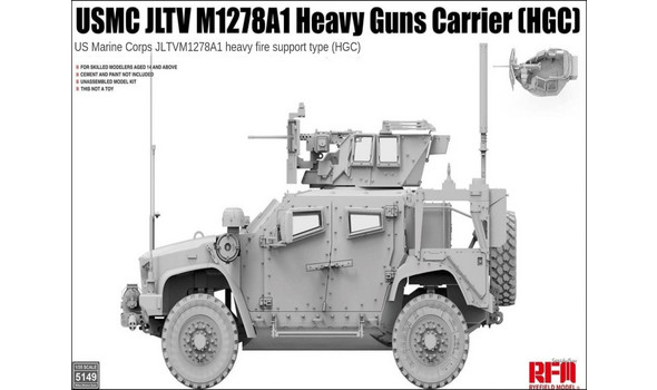 USMC JLTV M1278A1 Heavy Guns Carrier (HGC)