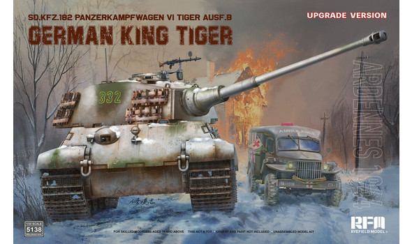 Sd.Kfz.182 Panzerkampfwagen VI Tiger Ausf.B King Tiger ARDENNES 1944