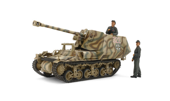 Нем. легкое САУ Jagdpanzer Marder I (Sd. Kfz. 135), 2 фигуры